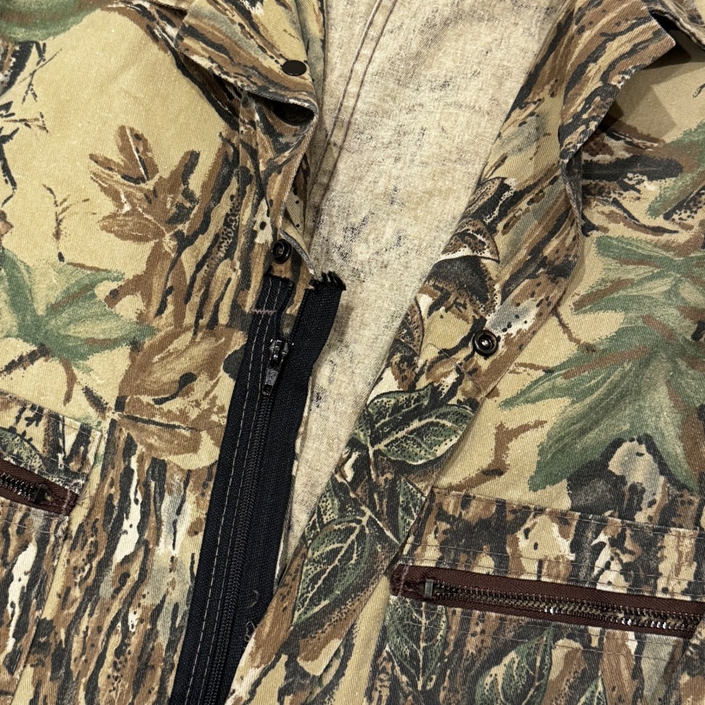 Liberty Rugged Outdoor Gear Camo camouflage utility Coveralls Jumpsuit 2XL *read - Picture 6 of 10